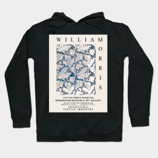 William Morris Wallflower Pattern 1890, William Morris Floral Exhibition Wall Art Design Hoodie